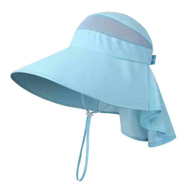 Custom Summer Sun protection Waterproof Hat Run Climb Sport Cap with RemovableHat Camping Cap